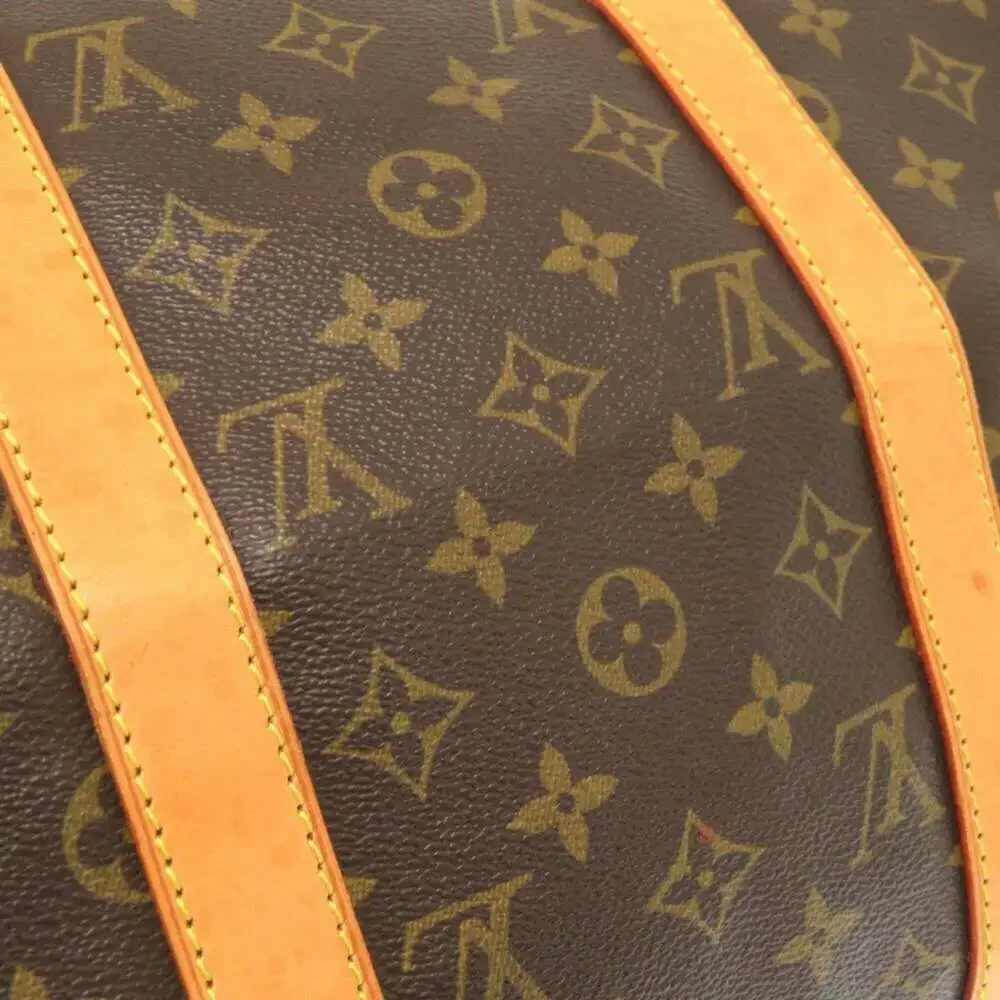 LOUIS VUITTON Authentic Brown Monogram Keepall 50 Boston Bag